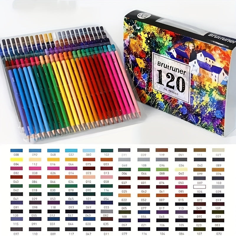 Luckins Professional Oil-Based Wood Colored Pencils Set for Sketching and Art Supplies