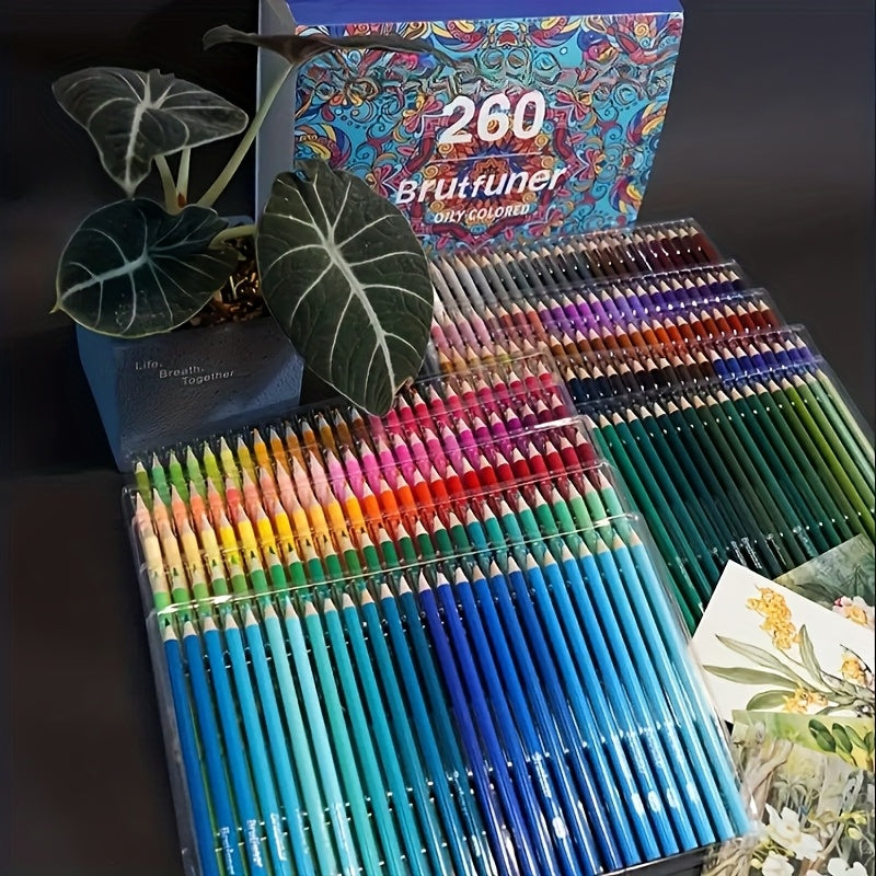 Luckins Professional Oil-Based Wood Colored Pencils Set for Sketching and Art Supplies